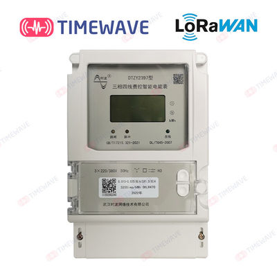 RS485 LoRaWAN Three Phase Energy Meter IoT Based Energy Metering System
