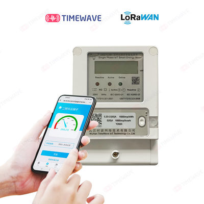 Smart Electric Energy Meter Single & Three Phase, Lorawan/Wi-Fi/4G/RS485 With Prepaid Remote Control And Ami/AMR Solution