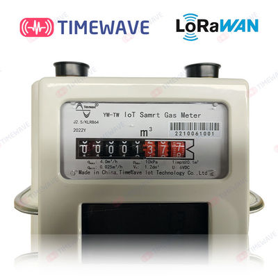 Μακρινό διαβασμένο έξυπνο αέριο που μετρά LoRaWAN ασύρματο ISO/IEC 27001 9001 εγκεκριμένα