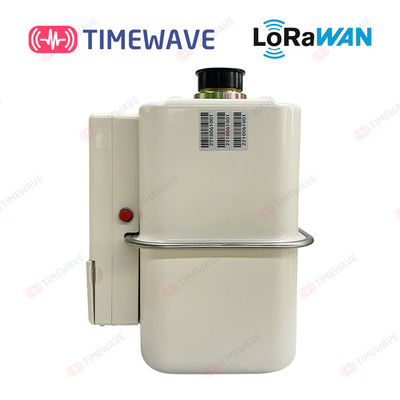 Προπληρωμένος LoRaWAN αερίου μετρητών ασύρματος IoT τηλεχειρισμού LCD αργιλίου χάλυβα μετρητής αερίου της Shell υπερηχητικός
