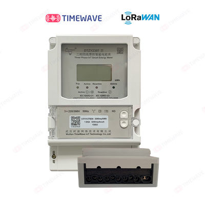 Ασύρματος ενεργειακός μετρητής 3 LoRaWAN έξυπνες συσκευές ελέγχου εγχώριας ενέργειας μετρητών ενεργειακών μετρητών 220v KWH φάσης